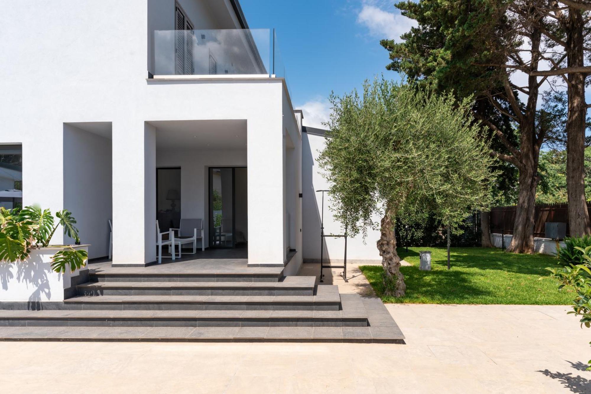 Villa Tina Mondello Exteriör bild