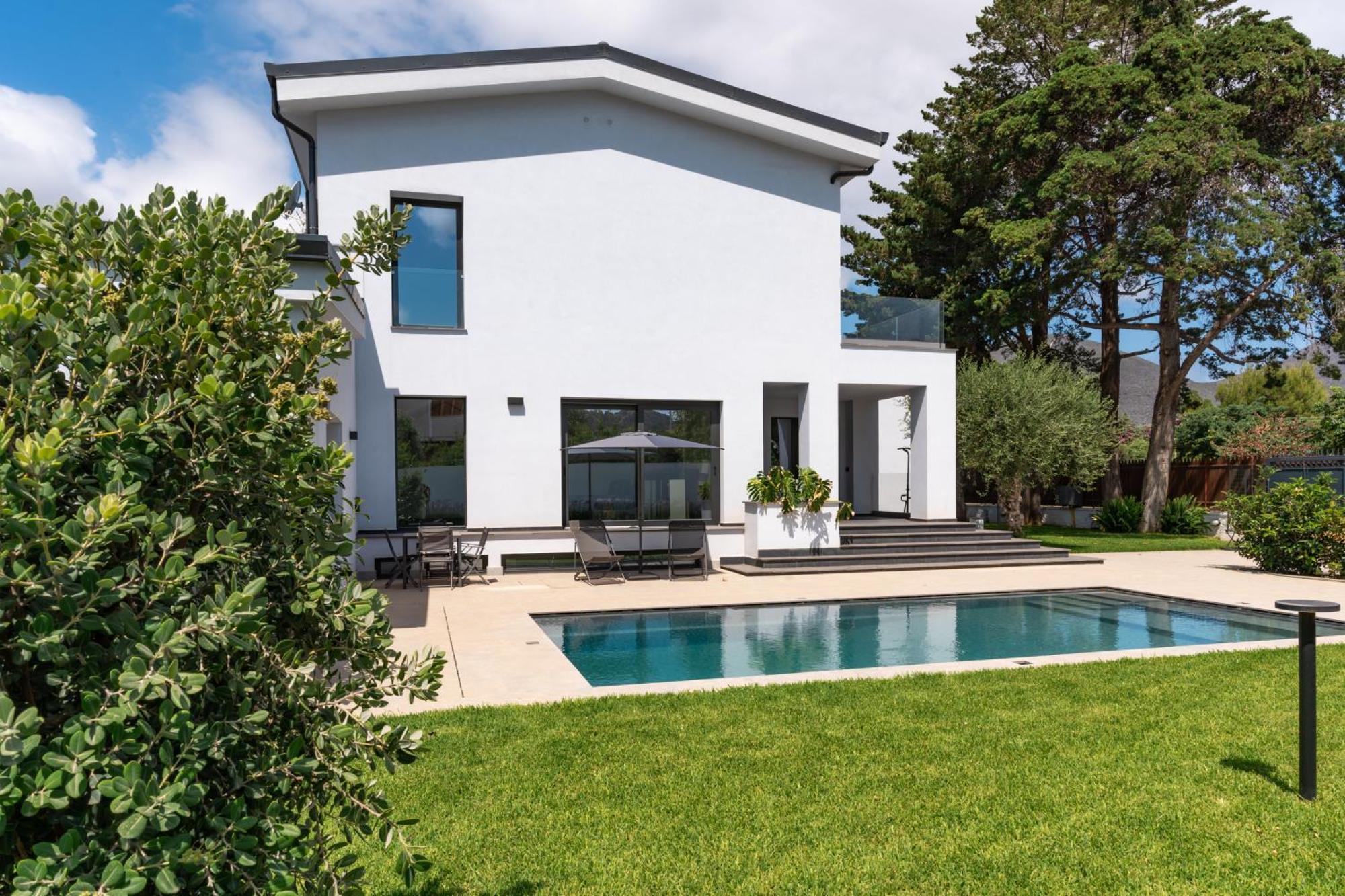 Villa Tina Mondello Exteriör bild